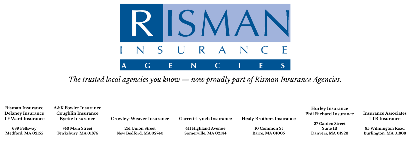A&K Fowler Insurance Coughlin Insurance Byette Insurance (4) footer with all locations' contact info. visit risman.com/locations for plain text versions of this info